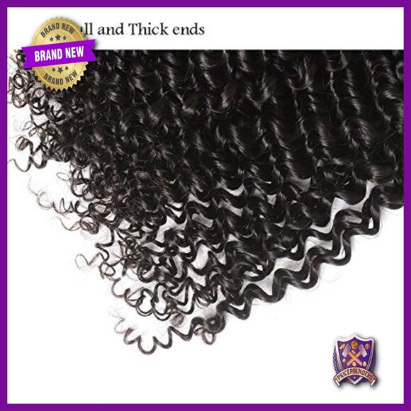 Short Kinky Curly Human Hair Weave 4 Bundles 8 Inch Virgin Brazilian